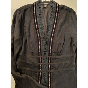 NWOT Express Chiffon Blouse